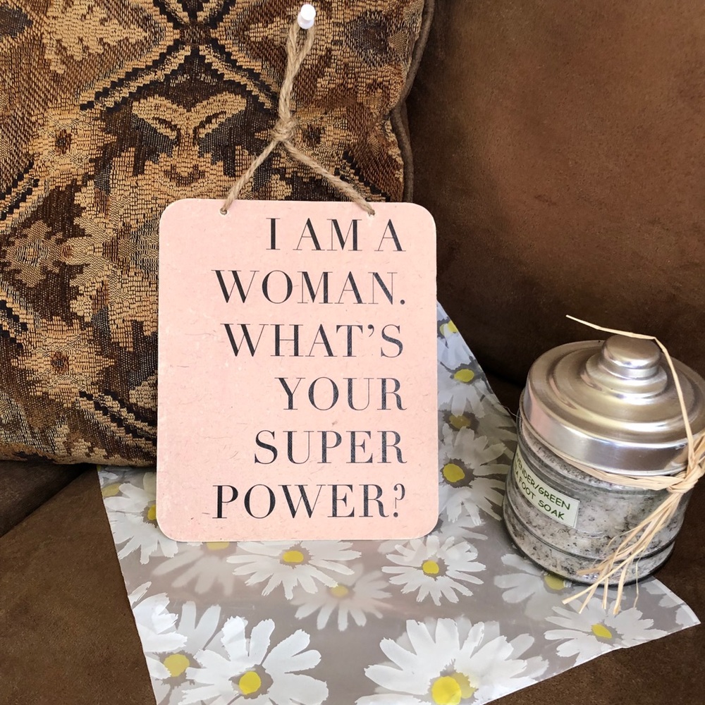 Small Metal Sign